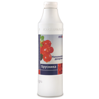 Топпинг для мороженого и десертов Icedream Брусника в ШефСтор (chefstore.ru)